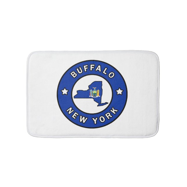 Alfombrilla De Baño Buffalo Nueva York (Anverso)