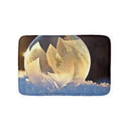 Alfombrilla De Baño Burbuja de jabón en nieve