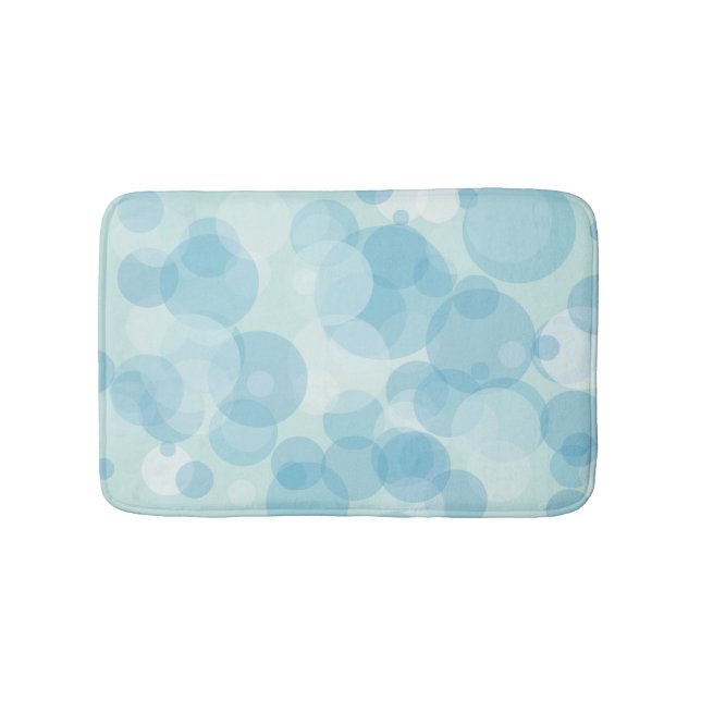 Alfombrilla De Baño Burbujas azules (Anverso)