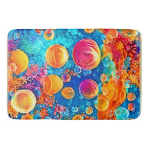 Burbujas de arrecife de coral coloridas