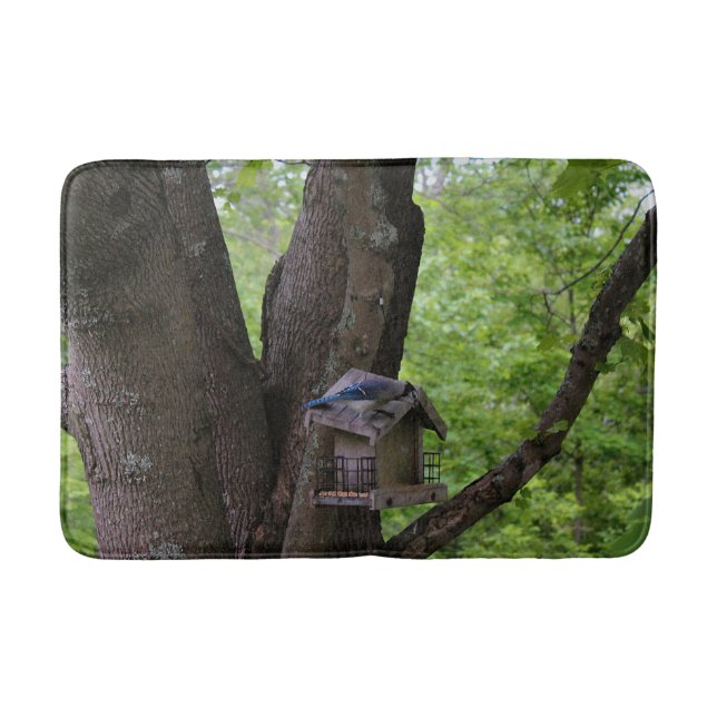 Alfombrilla De Baño Buscar una mordedura para comer (Anverso)