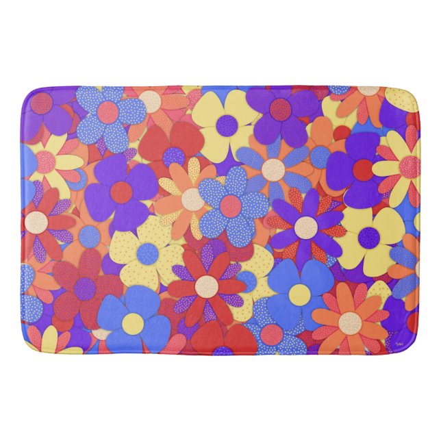 Alfombrilla De Baño Bustling Bath Mat (Anverso)