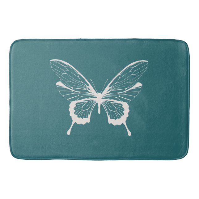 Alfombrilla De Baño Butterfly Bath Mat (Anverso)