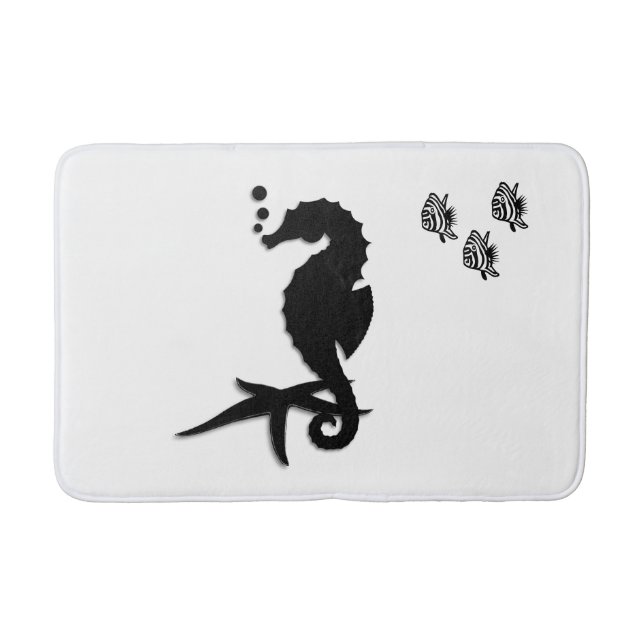 Alfombrilla De Baño Caballo de mar (Anverso)
