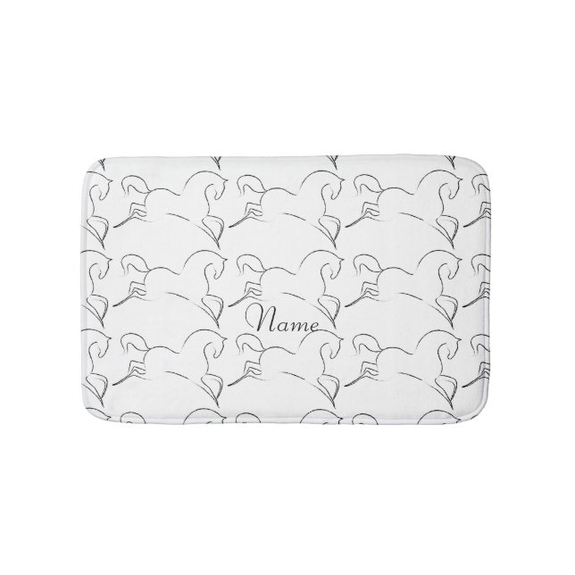 Alfombrilla De Baño Caballo salvaje Thunder_Cove (Anverso)