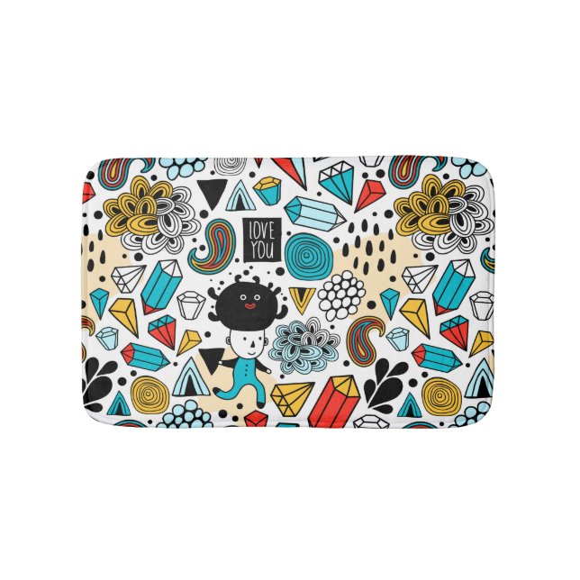 Alfombrilla De Baño Cabeza loca (Anverso)