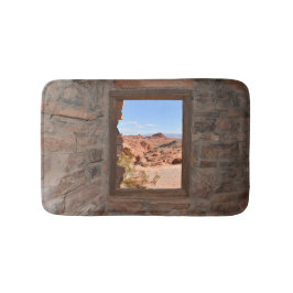 Alfombrilla De Baño Cabinas interiores con vistas al Valle del Fuego