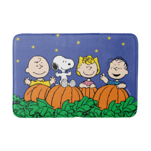 Alfombrilla De Baño Cacahuetes   El Gran Parche De Calabaza