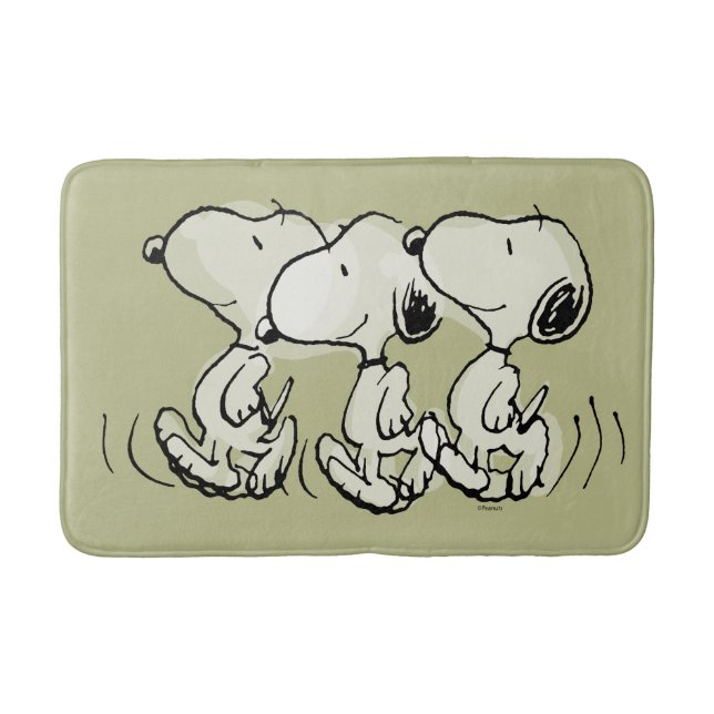 Alfombrilla De Baño Cacahuetes | Escala de Snoopy (Anverso)