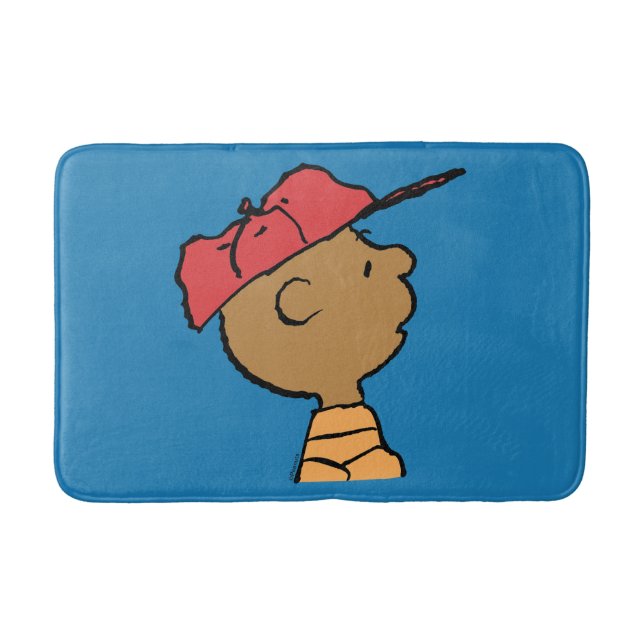 Alfombrilla De Baño Cacahuetes | Gorra de béisbol de Franklin (Anverso)