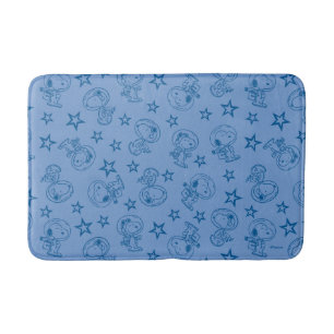 Alfombrilla De Baño Cacahuetes Modelo de astronauta espacial azul Sn