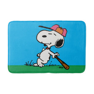 Alfombrilla De Baño Cacahuetes   Snoopy en Bat