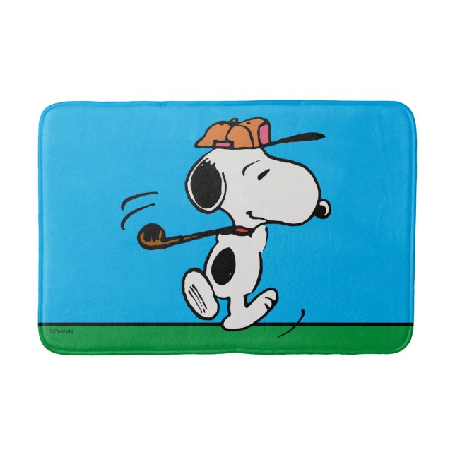 Alfombrilla De Baño Cacahuetes | Snoopy Golf (Anverso)