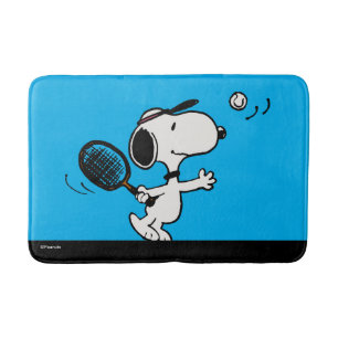 Alfombrilla De Baño Cacahuetes   Snoopy Juega Al Tenis