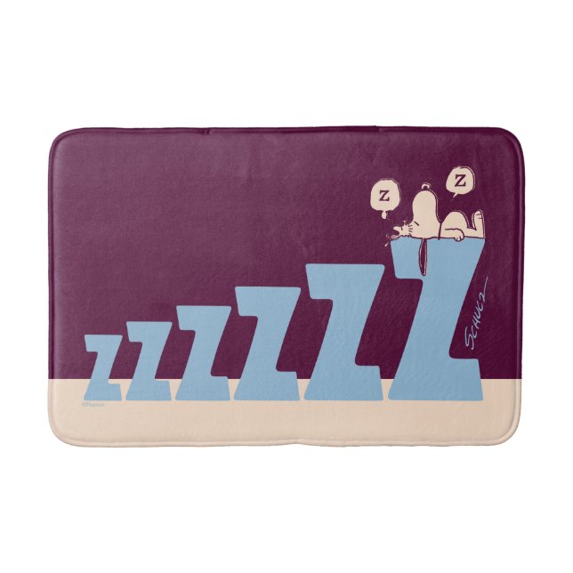 Alfombrilla De Baño Cacahuetes | Snoopy & Woodstock Nap (Anverso)