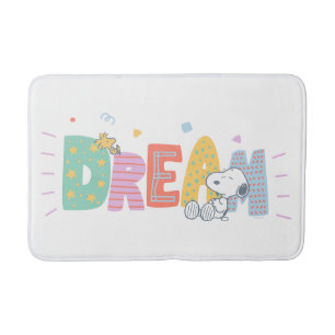 Alfombrilla De Baño Cacahuetes   Sueño Snoopy & Woodstock