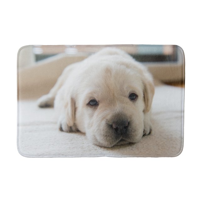 Alfombrilla De Baño Cachorro dorado dorado (Anverso)