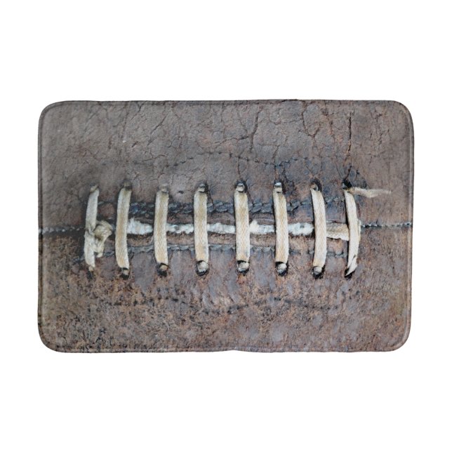 Alfombrilla De Baño Cadenas de fútbol horizontales (Anverso)