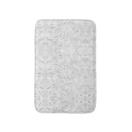 Alfombrilla De Baño Caer en un encaje blanco