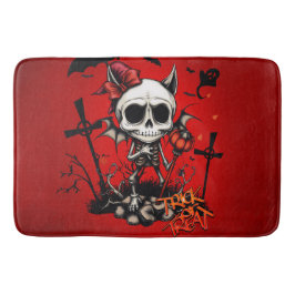 Alfombrilla De Baño Calabaza Mágica y Diversión Humana.