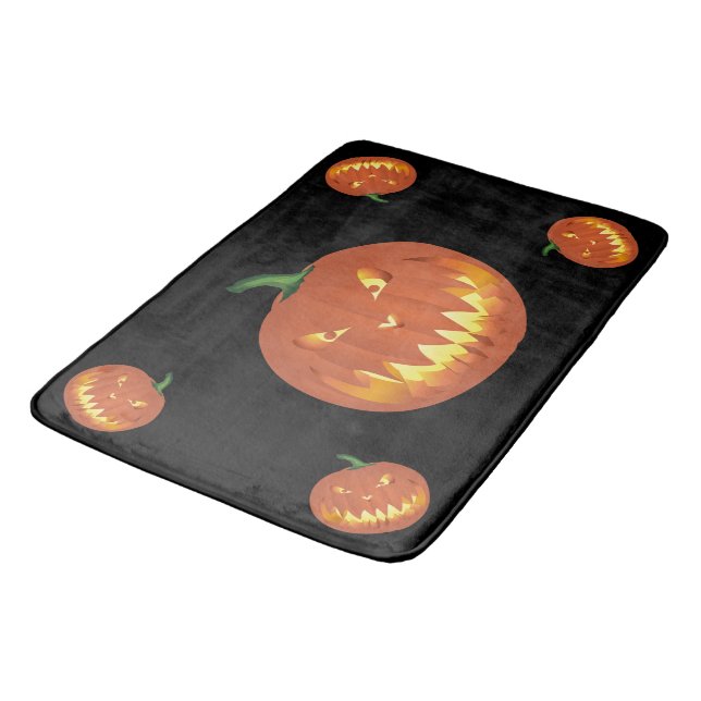 Alfombrilla De Baño Calabaza para Halloween... (Angular)