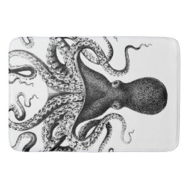 Alfombrilla De Baño Calamar gigante del mar
