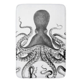 Alfombrilla De Baño Calamar gigante del mar