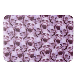 Alfombrilla De Baño Calaveras rosadas