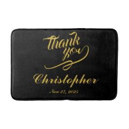 Alfombrilla De Baño Cálido Gracias Barba Mat por Días Especiales