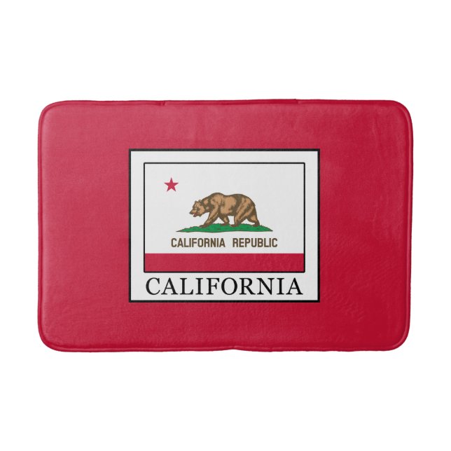 Alfombrilla De Baño California (Anverso)