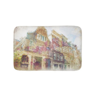 Alfombrilla De Baño Calles de Amsterdam vieja