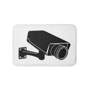 Alfombrilla De Baño Cámara de seguridad