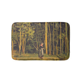 Alfombrilla De Baño Caminando por el borde del bosque (por Ferdinand H
