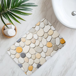 Alfombrilla De Baño Camino de guijarros imitación