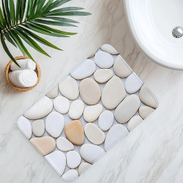 Alfombrilla De Baño Camino de guijarros imitación