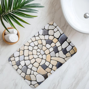 Alfombrilla De Baño Camino de guijarros imitación