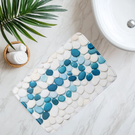 Alfombrilla De Baño Camino de guijarros imitación bajo el agua