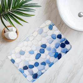 Alfombrilla De Baño Camino de guijarros imitación bajo el agua