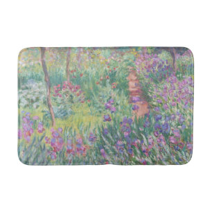 Alfombrilla De Baño Camino de jardín de arte impresionista francés d