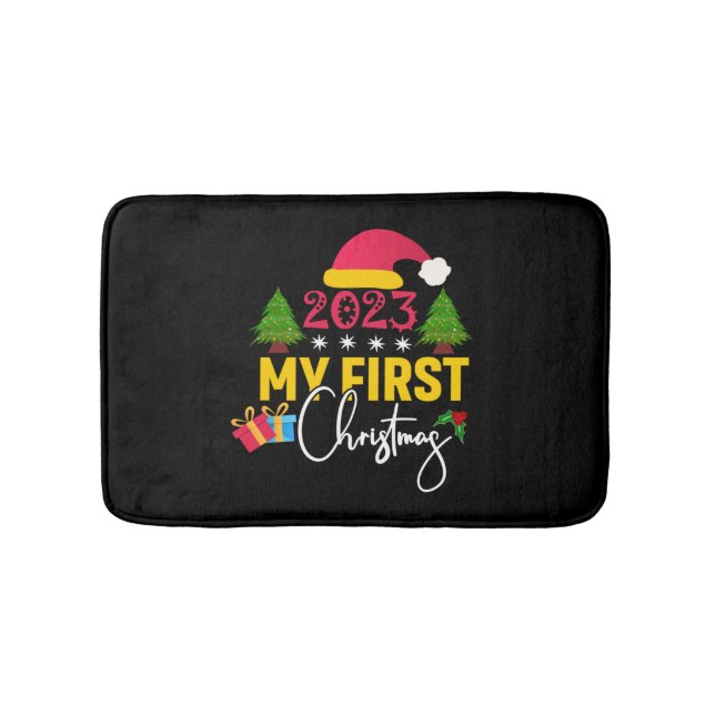 Alfombrilla De Baño Camiseta 0 para navidades (Anverso)