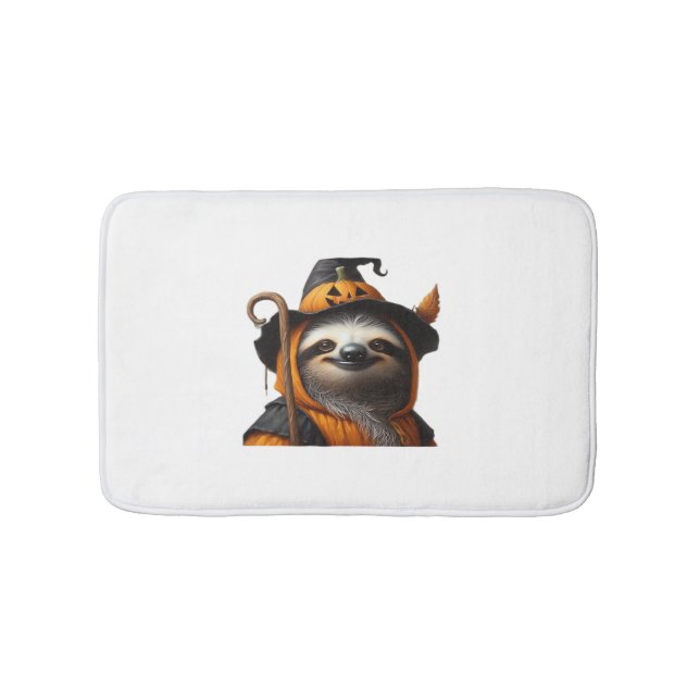 Alfombrilla De Baño Camiseta clásica Sloth Halloween (Anverso)