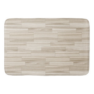 Alfombrilla De Baño Campo de cultivo Plano de madera natural de cultiv