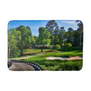 Alfombrilla De Baño Campo de golf Magnolia, Mobile, Alabama