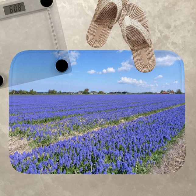 Alfombrilla De Baño Campo de jacintos (Subido por el creador)