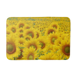 Alfombrilla De Baño Campo de los girasoles Diseño Mat