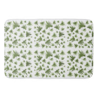 Canary Vine Leaves Bath Mat