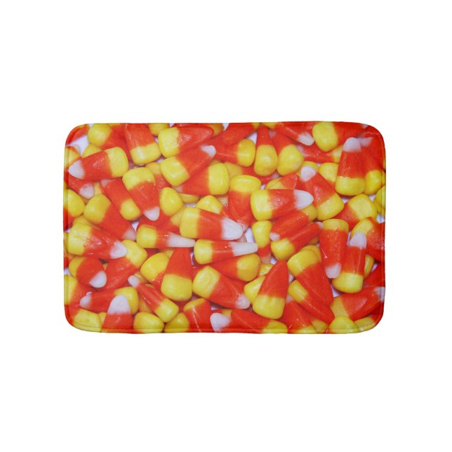 Alfombrilla De Baño Candy Corn (Anverso)