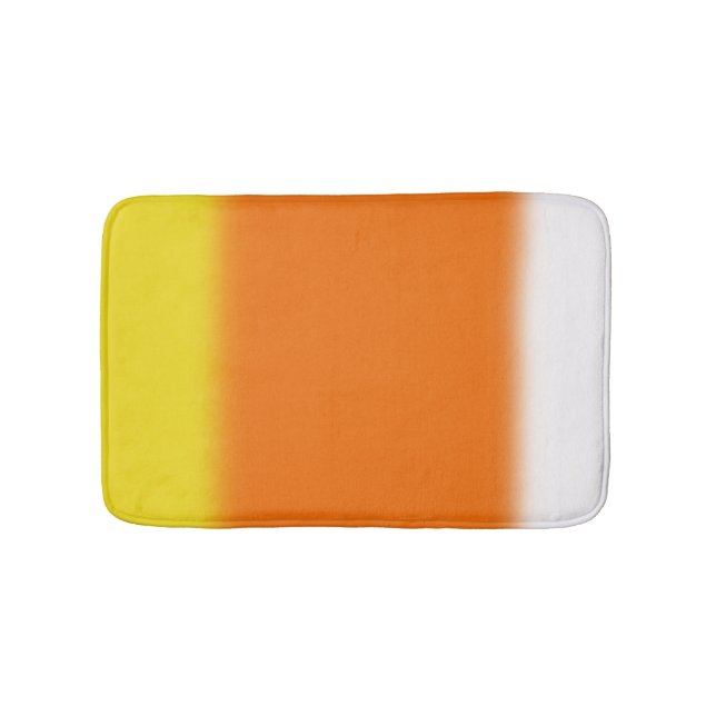 Alfombrilla De Baño Candy Corn Ombre (Anverso)