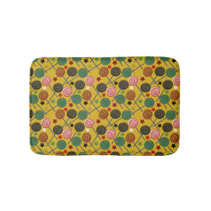 Alfombrilla De Baño Candy pattern Lollies pattern lollipop 25
