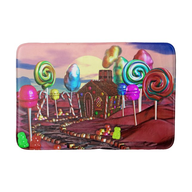 Alfombrilla De Baño Candyland (Anverso)